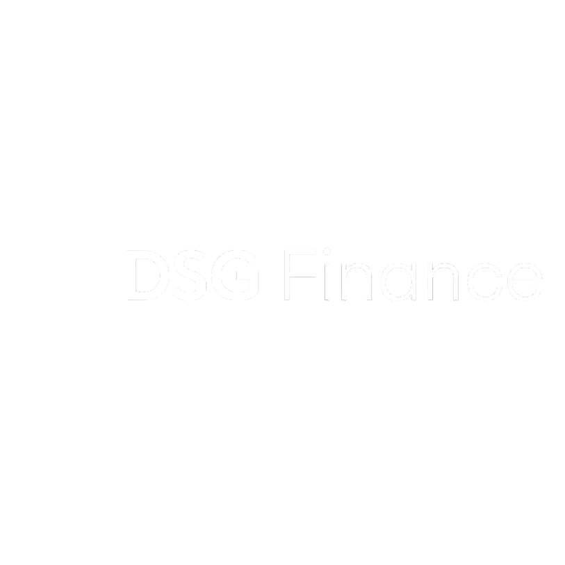 The logo of DSG Finance.