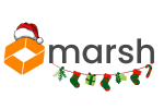 Marsh Finance Christmas logo.