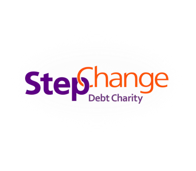 The Step Change logo against a white blur background.